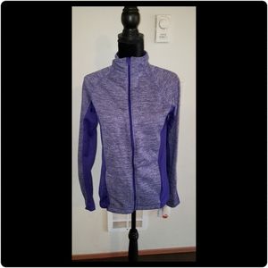 Jockey Women's Purple Full Zip Jacket
